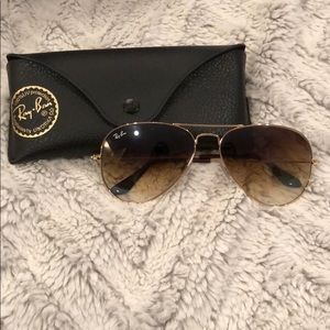 Aviator Gradient Ray-Ban Sunglasses